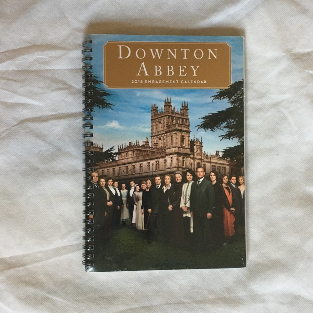 Downton Abbey appointment calendar 2015